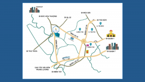 Vị trí khu dân cư Tân Đức Long An